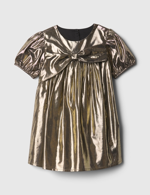babyGap Metallic Bow Dress