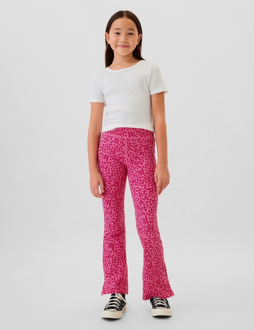 Kids Stretch Jersey Flare Leggings