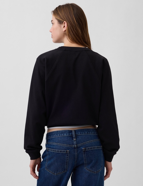 French Terry Raglan Logo Sweatshirt