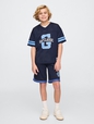 Kids GapFit Tech Mesh Jersey T-Shirt