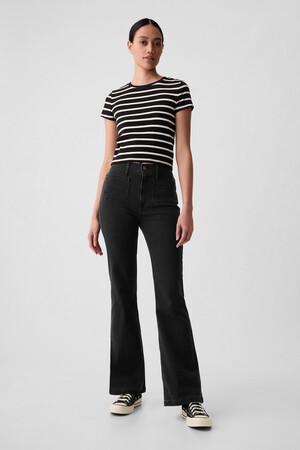 High Rise '70s Flare Jeans