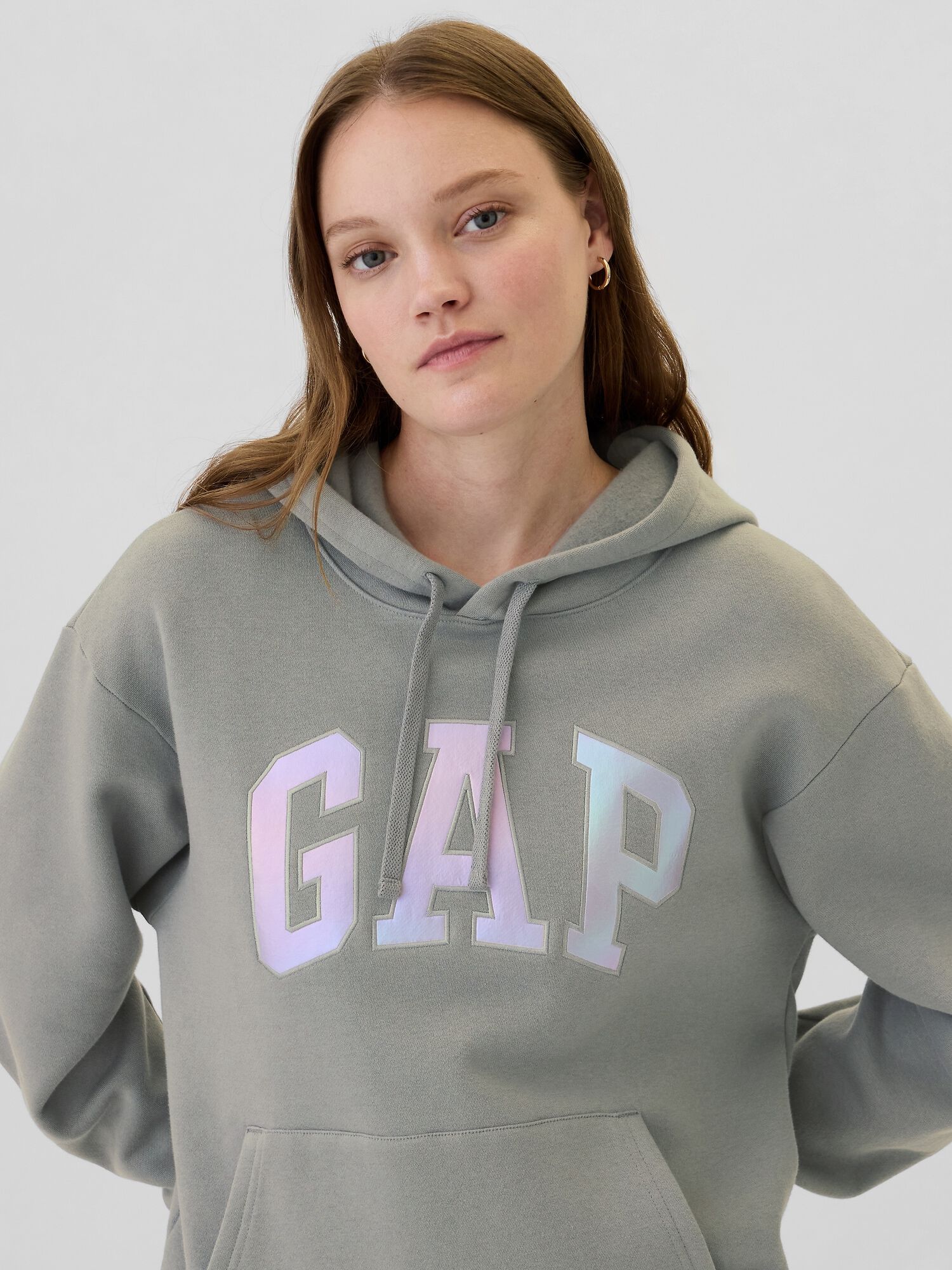 Gap grey hoodie on sale