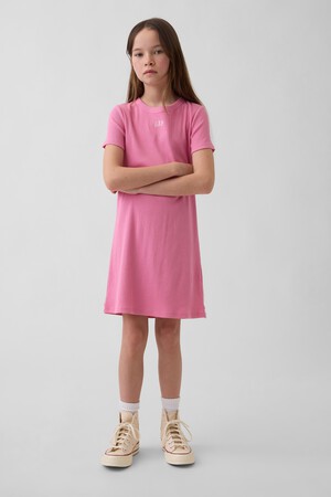 Kids Gap Logo Rib T-Shirt Dress