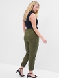 Girlfriend Khaki Cargo Joggers