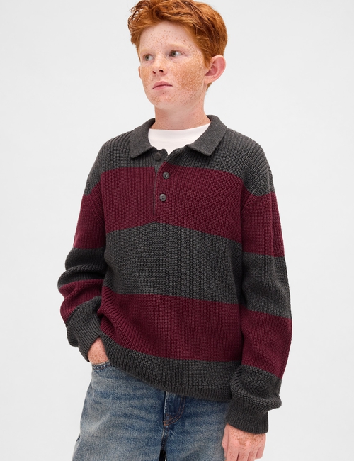 Kids Polo Sweater