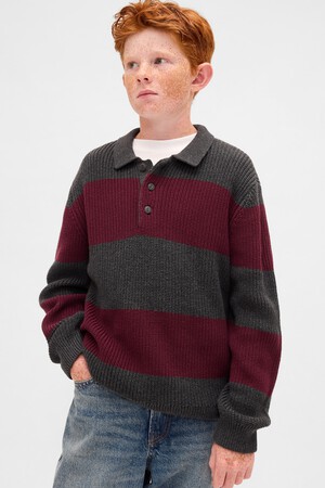 Kids Polo Sweater