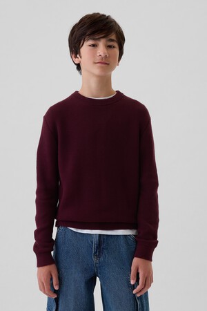 Kids Textured Sweater