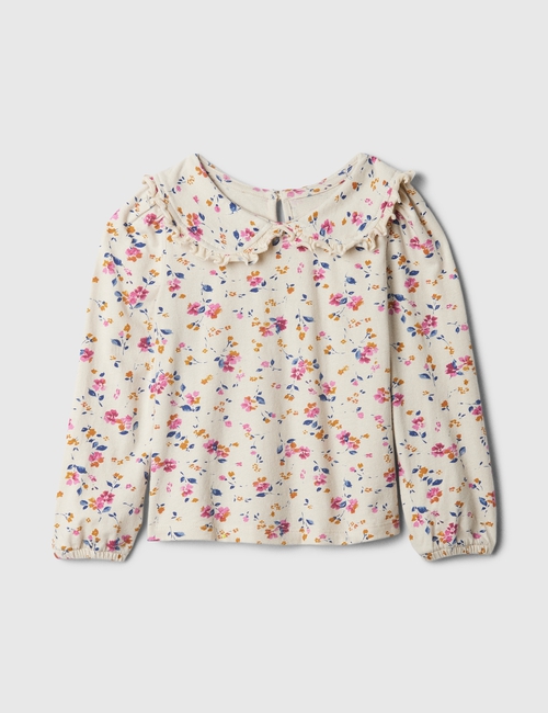 babyGap Puff Sleeve Peter Pan Top