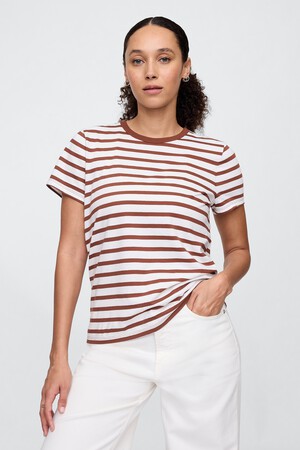 Favorite Stripe Crewneck T-Shirt