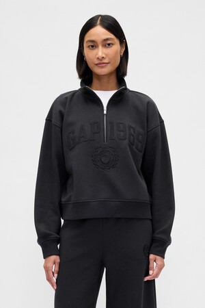 VintageSoft 1969 Logo Half-Zip Pullover