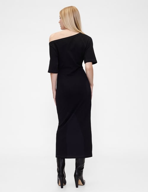 GAP STUDIO OFF THE SHOULDER JULIA JERSEY DRESS