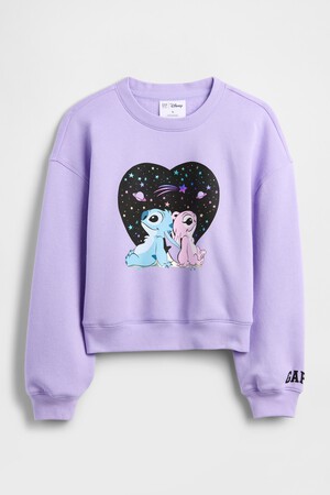 GapKids × Disney Lilo and Stitch Oversized Graphic Sweatshirt