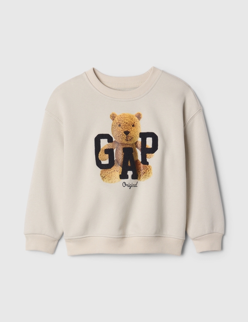 babyGap Vintage Soft Bear Logo Sweatshirt