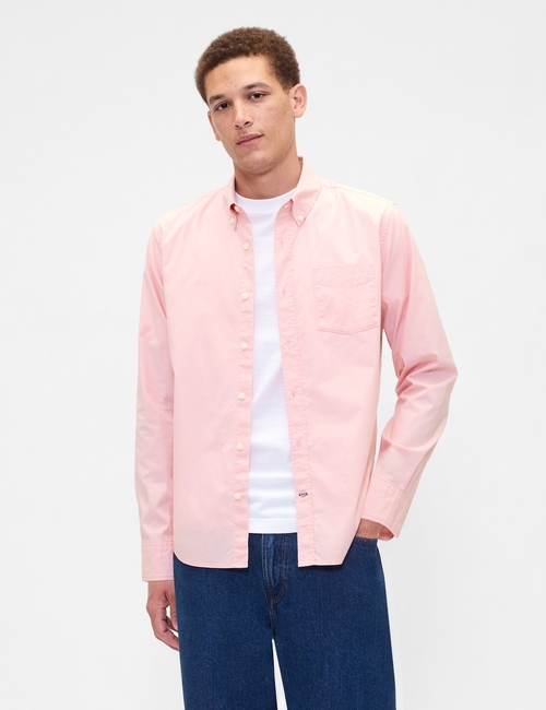 V-LS STANDARD STRETCH POPLIN