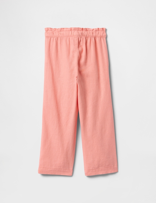 babyGap Linen-Blend Wide-Leg Pull-On Pants