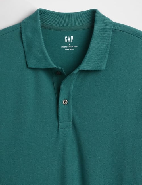 Stretch Pique Polo Shirt