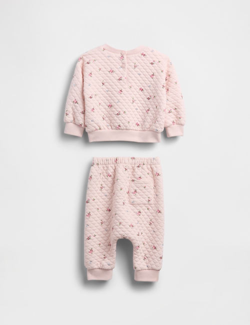 PRINTED CREW QUILTED SET