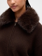 CASHSOFT FUR ZIP UP