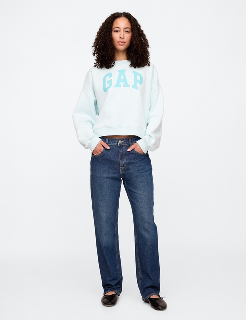 Oversized Gap Logo Sweatshirt