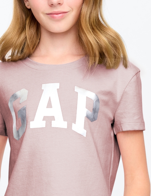 Kids Metallic Logo T-Shirt