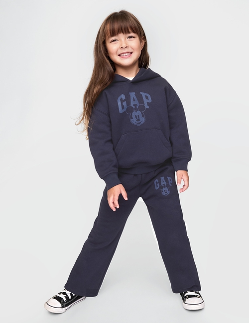 Gap × Disney Baby Vintage Soft Mickey Mouse Logo Sweatpants