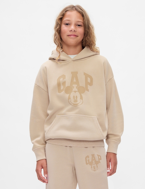 Gap × Disney Kids Vintage Soft Mickey Mouse Logo Hoodie