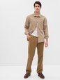 Modern Khakis in Straight Fit with GapFlex