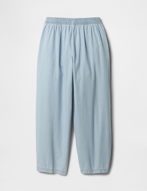 Kids High Rise Pull-On Barrel Pants