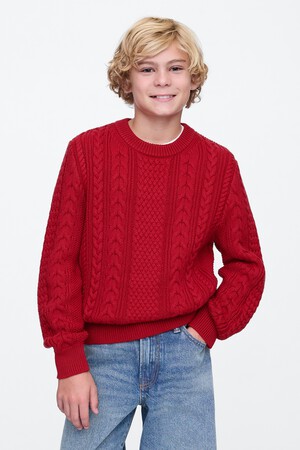 Kids Classic Cable-Knit Sweater