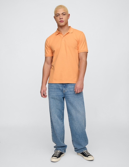 Stretch Pique Polo Shirt