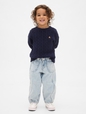 Baby & Toddler Denim Stripe Horseshoe Jeans