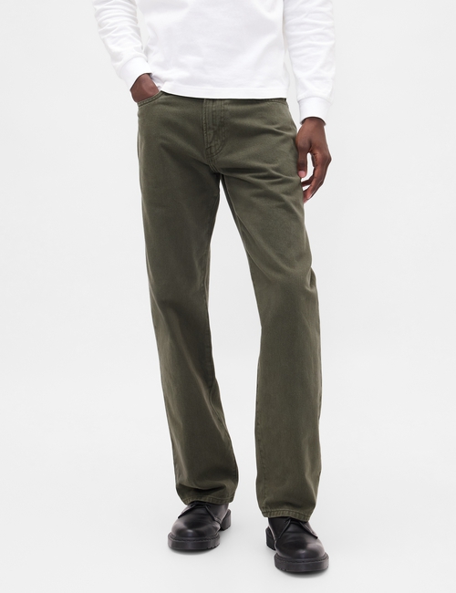 Relaxed Straight Jeans