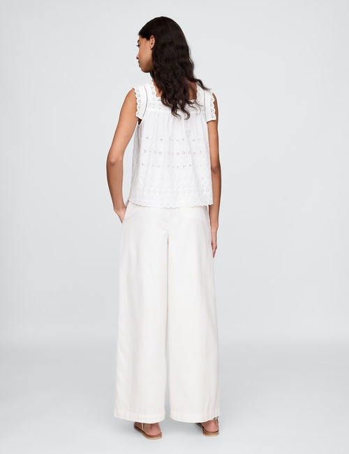 Gap × DÔEN High Rise Pleated Trousers