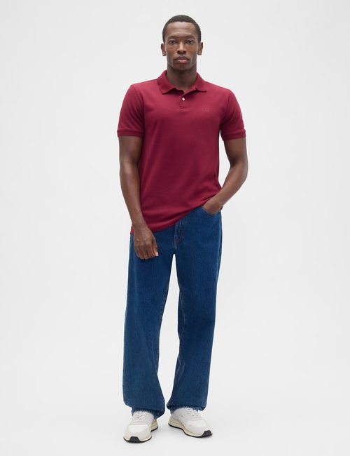 Gap Logo Pique Polo Shirt