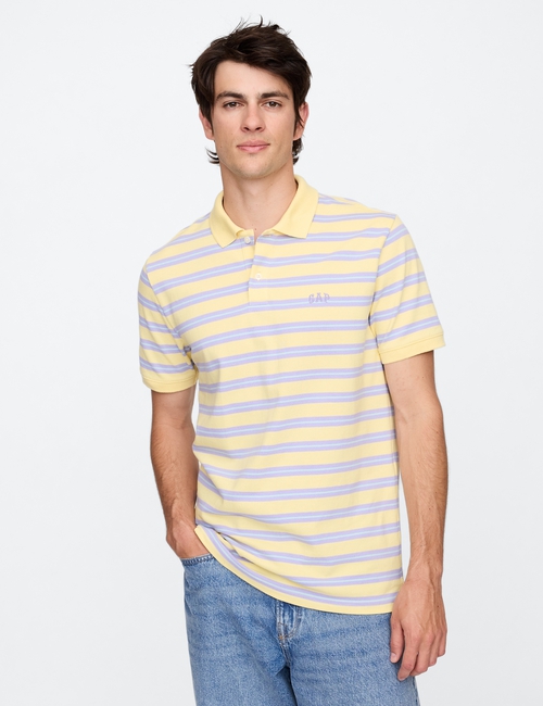Gap Logo Pique Polo Shirt