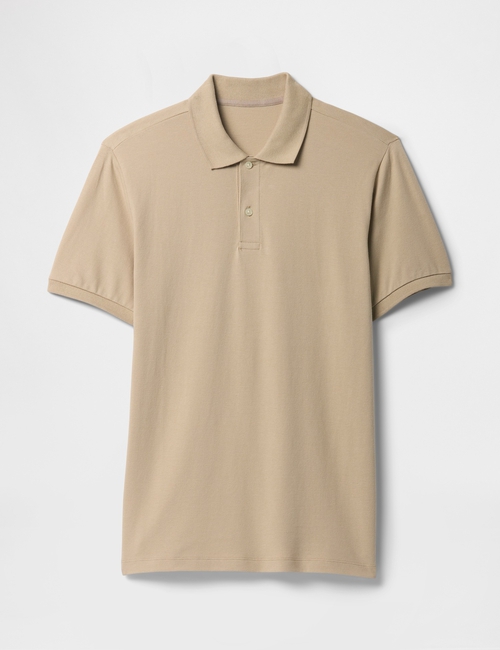 Stretch Pique Polo Shirt