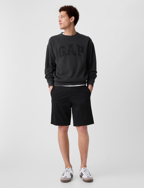 9" Essential Khaki Shorts