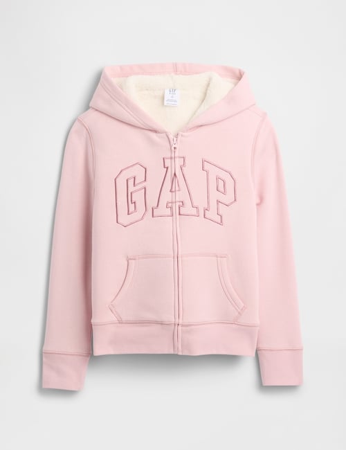 Kids Gap Logo Sherpa Hoodie