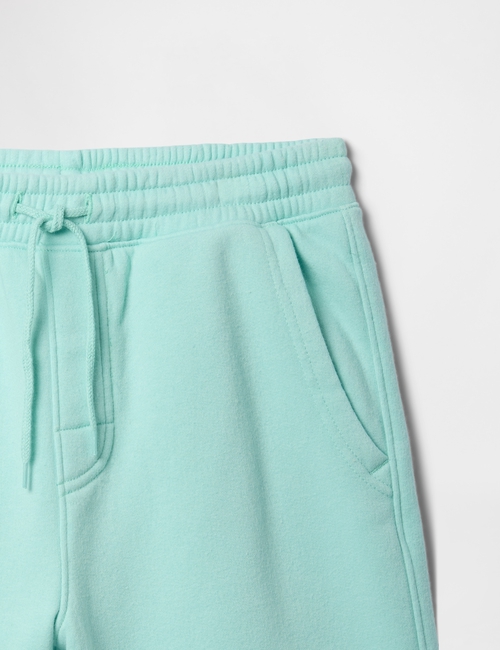 Kids Washed-Fleece Pull-On Shorts