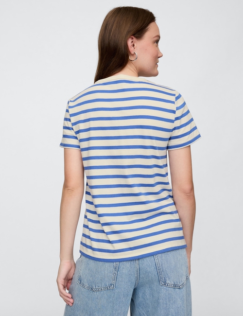 Favorite Stripe V-Neck T-Shirt