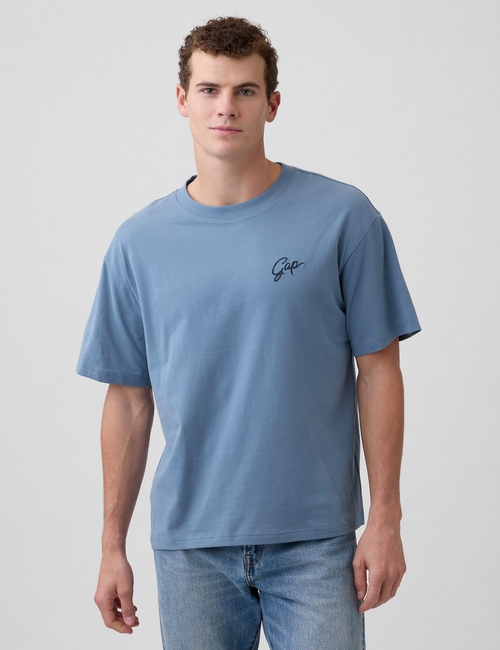 Vintage Soft Boxy Gap Logo T-Shirt