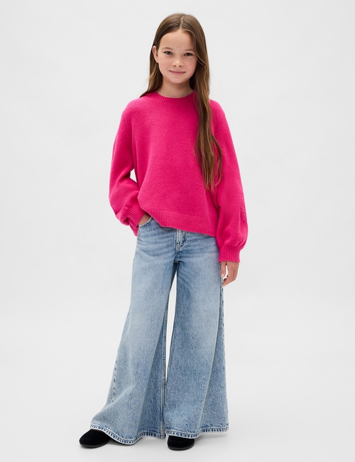 Kids CashSoft Crewneck Sweater