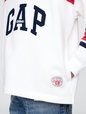 Vintage Soft French Terry Colorblock Logo Hoodie
