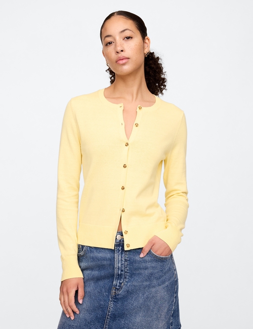 Crewneck Cardigan