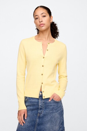 Crewneck Cardigan