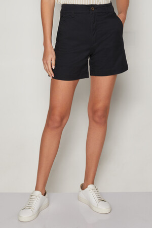 5" Mid Rise Girlfriend Khaki Shorts