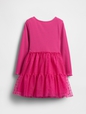 Baby & Toddler Mixed Media Tulle Dress