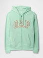 Relaxed Gap Logo Zip Hoodie