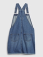 Kids Denim Pinafore Dress