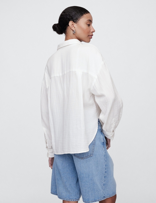 Gauze Big Shirt
